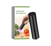 Genérico Food Guard UV Inspector, Professional Vegetable Inspection Flashlight, ABS Material, Food Safety Tool, Portable Scanner, Quality Control, Handheld