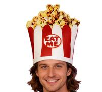 Genérico Food Hat - Funny Food Hat | Role Play Prop Popcorn Pattern Cap, For Foods Apparel Cosplay Accessories Parade Themed Party Family Gathering Kids Adults