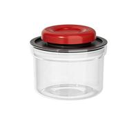 Genérico Food Keep Jar Set, Moisture Proof Storage Container Kit, 5.12x5.12 Inches Tight Seal with Fresh Lock Mechanism, Strong Grade Polymer Vessel, Sleek Modern Pantry Style for Fridge Cereal Use