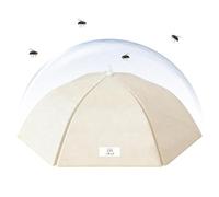 Genérico Food Tent Cover, Foldable Mesh Dome Guard, 70cm Fly Proof Food Shield, High Density Nylon Net Build, Outdoor Meal Protection Dome, Picnic Camping Backyard BBQ Patio Home Kitchen 27.56 Inches