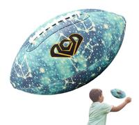 Genérico Football Light Up - PU Leather Double Laced American Football | Night Ball Football Night Time Games for Kids, Youth, Adults, Ball Lovers, Fans
