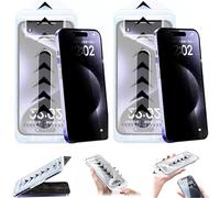 Genérico For IPhone Invisible Artifact Screen Protector, Protection Ecran, HD Anti-Peep Privacy Screen Protector for IPhone 16 15 14 13 12 11 Pro Max (2 Privacy,for iphone11)