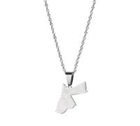 Genérico For Jordan Stainless Steel Pendant Necklaces Jewelry Gold Color Items for Bridal Women Man Party Gifts Sets Round Ball Jewelry (Model 2)