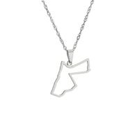 Genérico For Jordan Stainless Steel Pendant Necklaces Jewelry Gold Color Items for Bridal Women Man Party Gifts Sets Round Ball Jewelry (Model 4)