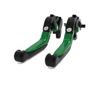 Genérico For Kawasaki ER-5 1997 For GPZ500S 1987 1988 1989 1990 1991 Motorcycle Aluminum Brake Clutch Levers Adjustable Foldable Extendable,Resistente al uso