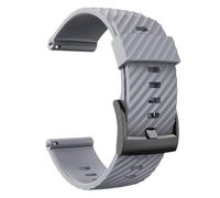 Genérico For Strap Wristband For 9 Baro/9/9 GPS Soft Silicone Sports Watchband Replacement Band(Grey)