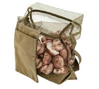 Generico Foraging Pouch, Fruits Picking Mushroom Foraging Bag, Ventilated All-Purpose For Fruits Rock Mineral Berry Wildflowers Beach Garden Park
