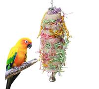 Genérico Foraging Toys for Birds - Bird Foraging Toys | Bird Chewing Shredding Game | Macaw Training Toy | Chewing Shredding Game F0r Birds | Wooden Parrotlet Toy,for Cage Conure Cockatiel Parakeet