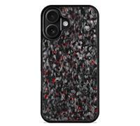 Genérico Forged Carbon Fiber Phone Case for Phone 17 Pro MAX, 2025 New Forged Carbon Fiber Phone Case, Within 17 16 15 14 13 12 11 All Series Model, Wireless Charging Support (Red,For 17)