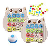 Genérico Forma Tri Toy - Juego de desafío de correspondencia educativa para con un diseño de plataforma de dos jugadores, actividad de aprendizaje para niños y niñas, de â