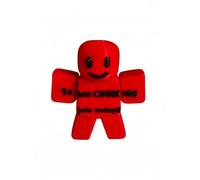 Genérico Forsaken CoolKidd - Figura Coleccionable de Arte 3D Articulada - Personaje Rojo de 10 cm Montado a Mano - Decoración Gamer y Coleccionismo Estilo Bloques