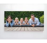 Genérico FOTOLIIENZO - Cuadro personalizado con foto, Lienzo sobre bastidor de madera - Lienzo panorámico 50 cm de largo por 25 cm de alto