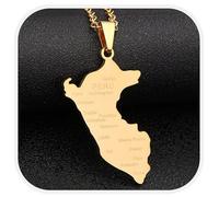 Genérico France Mayotte With City Name Fashion Stainless Steel Country Republic Flag Pendant Jewelry for Women Men Commemorative Gift (Style E)