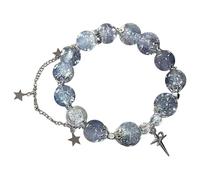 Genérico Frases Acero Anillos Retro Capa Pulsera Mujer Diseño Antiguo Moda Pulsera Hombre Regalo Joyería, talla única, Plástico, No es una piedra preciosa