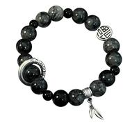 Genérico Frases Acero Anillos Retro Capa Pulsera Mujer Diseño Antiguo Moda Pulsera Hombre Regalo Joyería, talla única, Plástico, No es una piedra preciosa