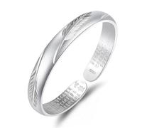Genérico Frases Mm Pulsera Pulsera Anillos Rotating Bead Pulsera Adjustable Jewelry For Ocasiones Plata Mm Natural Rodonita Joyería, talla única, Metal, No es una piedra preciosa