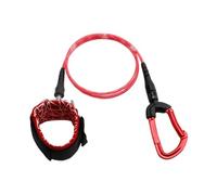 Generico Freediving Rope, Diving Wrist Lanyard, Sturdy Comfortable Convenience Snorkeling Safety Lanyard with TPU & Stainless Steel Wire for Watersports