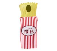 Genérico French Fries Costume, Fast Food Outfit, Funny Creative Wear, Cosplay Role Play Suit, Theater Performance Prop, Adults Men Women, with Party Style for Halloween Events, 35,43 pulgadas