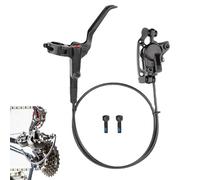 Generico Freno De Disco Hidráulico - Freno De Disco Para Bicicleta | Kit De | Bicicleta De Conducción De Doble Pistón Con Palancas De 3 Dedos, Aleación De Aluminio Para Scooter Eléctrico Con Aceite