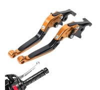 Generico Freno de moto - Manillar de freno ligero y abatible, mango de aleación de aluminio con junta abatible para apasionados motos todoterreno