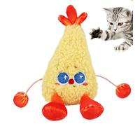 Genérico Fried Cat Toy - Interactive Cat Toy | Touch-Activated Kitten | 3 Patting Modes Moving Shrimp and Taiyaki Rechargeable Catnip Toys for All Breeds, Exercise and Enrichment for Indoor Cats