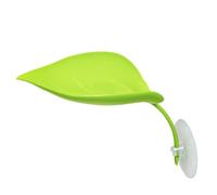 Generico Frog Basking Stand - with Suction Cup, Leaf-Shaped Secure Climbing Habitats | Reptile Habitat Decor | Adaptable Basking Place for Turtles, Tree Frogs, Geckos, Lizards, Small Amphibians