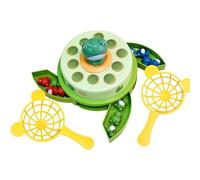 Genérico Frog Bounce Game Rotating, Electric Musical Toy with Light, Interactive Popping Action, Battery-Operated and Easy to Set Up,Fun Play for Boys Girls Family Friends, 7.09x6.69 Inches