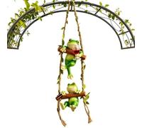 Genérico Frog Garden Statue Funny Decorative Climbing - Frog Figurine