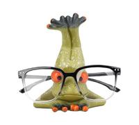 Genérico Frog Glasses Display Stand - Eyeglass Shop Display Rack | Novelty Eyeglasses Holder Prop | Home Desktop Eyeglass Frame Ornament, Cute Retail Counter Decor