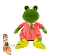 Genérico Frog Plush Toy, Soft Accompanying Animal Doll, 11.81in Cartoon Pillow, Comforting Stuffed Animals, Snugglys Frogs Plush Doll for Snuggling, Sleep, and Relaxation