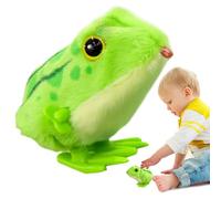 Genérico Frog Wind Up Toy, Crawling Wind Up Animal Toy, Clockwork Frog Toy For Kids, Funny Wind Up Crawling Toy, Animal Wind Up Toys For Kids, Cute Frog Wind Up Toy, Wind Up Plush Toys For Children,