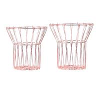 Genérico Fruit Basket - Foldable Organizer Containers | Kitchen Decorative Fruit Basket Holder, For Snacks Candy Birthday Party Housewarming Indoor Shelf Table Living Room Office Camping