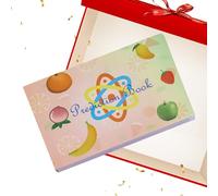 Genérico Fruit Predict Book - Paper 13,3 x 8,7 x 1,4 cm | Fun Interactive Portable Magic Accessory | Mind Reading Fruit Prediction Game for Kids Adults for Action Day Holiday Birthday Home