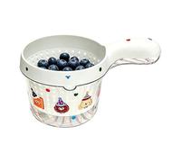 Genérico Fruit Rinser Bowl - Double Layer Basket, Portable Kitchen Container, Removable Strainer Base, Washing Storage Basket | Use For Strawberry Cherry Tomato Grape Salad Produce Sink Counter Home