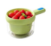 Genérico Fruit Washing Bowl - Strainer Double Layer Drain Basket Colander