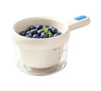 Genérico Fruit Washing Bowl with Strainer - Fruit Cleaning Bowl