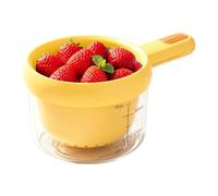 Genérico Fruit Washing Bowl With Strainer | Rotating Colander Bowl