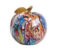 Genérico Fruits Sculptures - Reusable Colorful Fruit Figurine, Graffitii Fruits Art Statue, Modern Abstract Resin Graffitii Fruit Art Statue Figurines Home Decor For Bedroom, Restaurant, Table, Shop