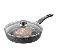 Generico Frying Pan, Induction Nonstick Skillet Cookware, Metal Kitchen Pan for Ceramic Stove and Inductions Cooktop, Easy-Clean Eggs Steak Fish Omelets, Ideal Apartment Home Restaurant Cooking