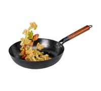 Genérico Frying Pan - Iron 28x7.3cm | Saute Cooking Skillet Cookware | Durable Heat Even Pan For Home Kitchen, Restaurant, Indoor, Outdoor, Picnic, Grilling, And Barbecue Use