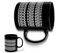 Genérico Fuck This Shit Hidden Message Coffee Mug, Funny F*Ck This Shit Hidden Message Coffee Mug, for Gifting to Work Friends, Colleagues Friends, Family, Colleagues (1pcs-B)