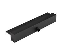 Genérico Fuente con Cascada. Kit de Cascada Negra de 130 cm (51,2 Pulgadas) con Conector de tubería decoración de Fuentes y estanques. Accesorio Esencial para paisajismo de Jardines