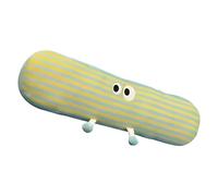 Generico Full Body Pillow - Striped Long Cuddle Cushion 35.43in, Removable Cover Ergonomic, Sleeping Support Pillow | Lumbar Leg Back Head Comfort Bolster For Adults Teens Home Relaxation Use