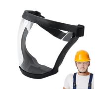 Genérico Full Face Shield - PC Lightweight Protective 200g | Clear Safety Face Cover Welding Riding Facè Guard Outdoor Protective Equipment Comfortable Fit Design | For Work Gardening Riding
