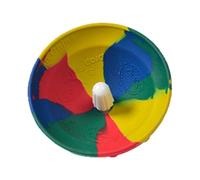 Genérico Fun Bouncing Bowl - Reaction Ability Exercise, Agile Rotating Camouflage Launcher, 5.5x3.5cm Compact Pocket Jumping Toy, Soft Rubber High Elasticity Component | for Boys & Girls