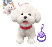 Genérico Fun Toy Dog - Portable Walking Dog, Sensor Plush Puppy with Voice Mimic, Live Toy Dogs with Playful Features, Touch Sensing Pup, Talking Pet Plush for Occasions and Entertainment