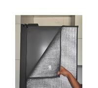 Genérico Funda Aislante para frigorífico de Exterior: Protectora Impermeable y Resistente a los Rayos UV para congeladores, máquinas de Helados, frigoríficos y vitrinas (Color 1, 50 x 170 cm / 19,5 x