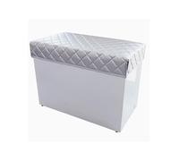 Genérico Funda Aislante térmica para refrigerador - Funda Aislante Premium para refrigerador, Manta Impermeable para congelador, protección Solar, Cobertura Total (Plateada, 150 x 70 cm / 59,1 x 27,6