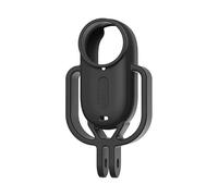 Genérico Funda Blanda Protectora para Insta360 GO 3S, GO 3S Funda de Silicona amortiguadora Marco de Silicona Vertical/Horizontal para Insta360 Go 3S Accesorios de protección (Vertical Negro)