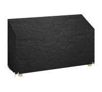 Genérico Funda de Banco de jardín 12 Ojales Polietileno 210x70x70/88 cm,Accesorios para Fundas para Muebles de jardín-319341